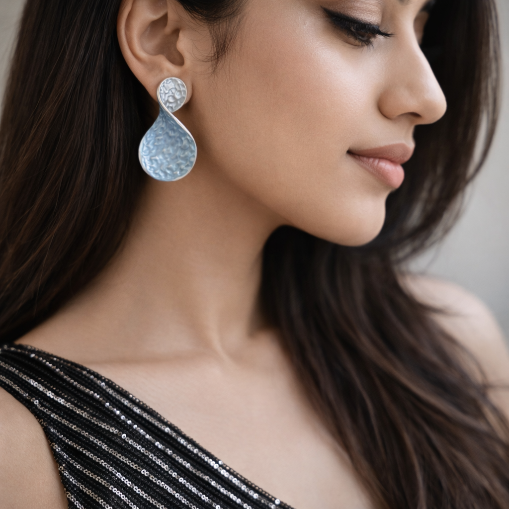 Modern Muse Enamel Earrings