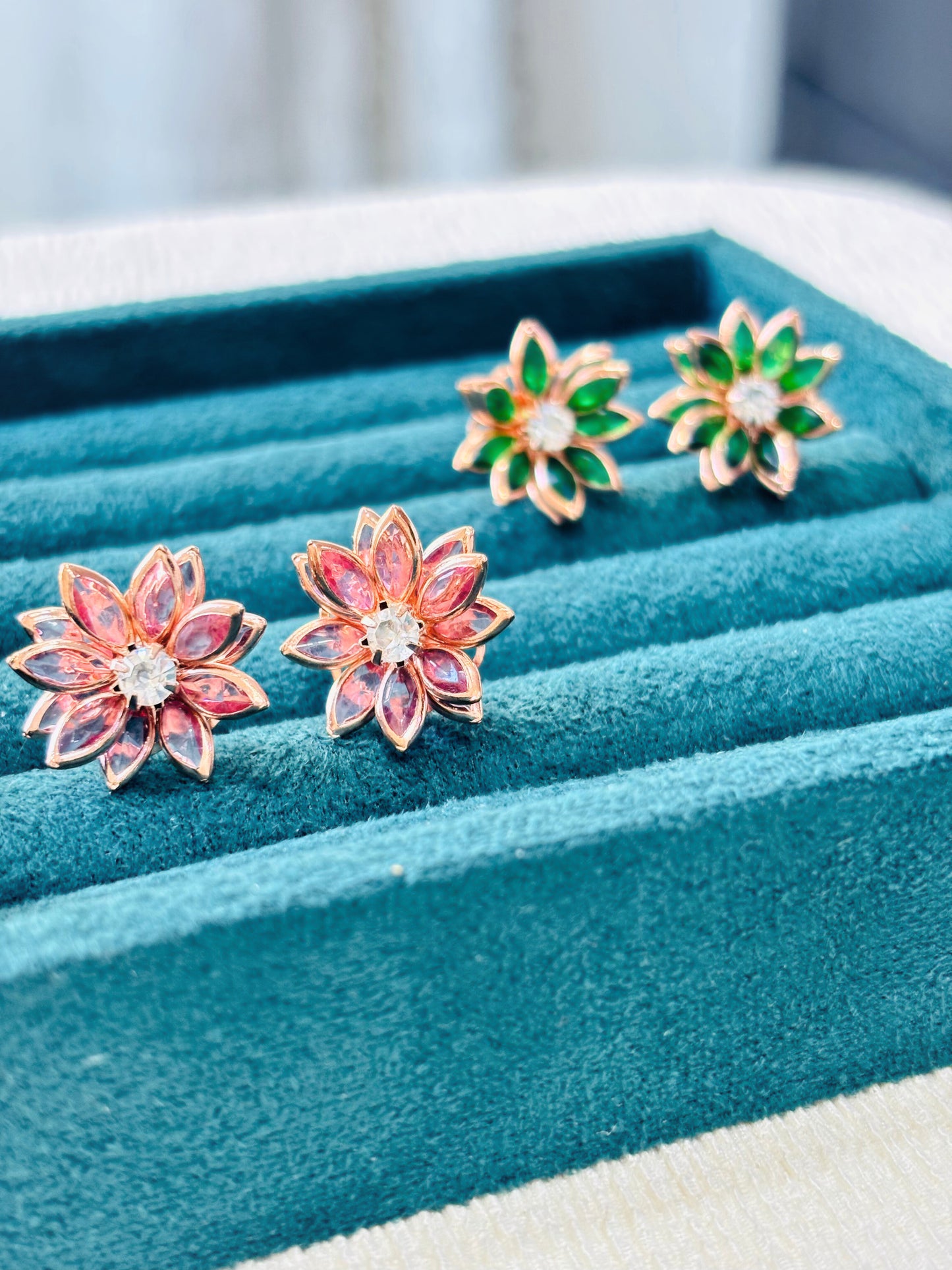 Floral Stud Earrings