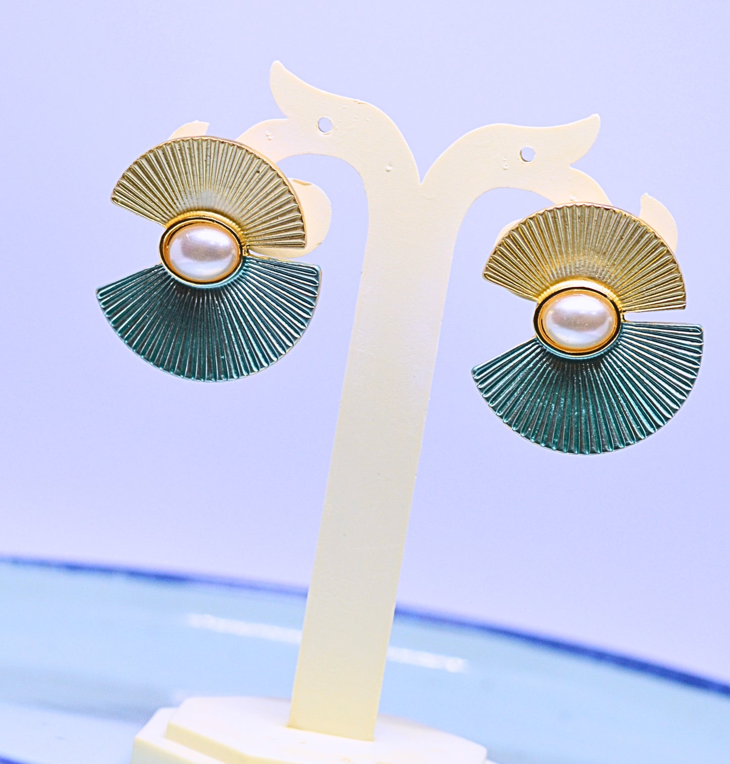 Imported shell design Earrings