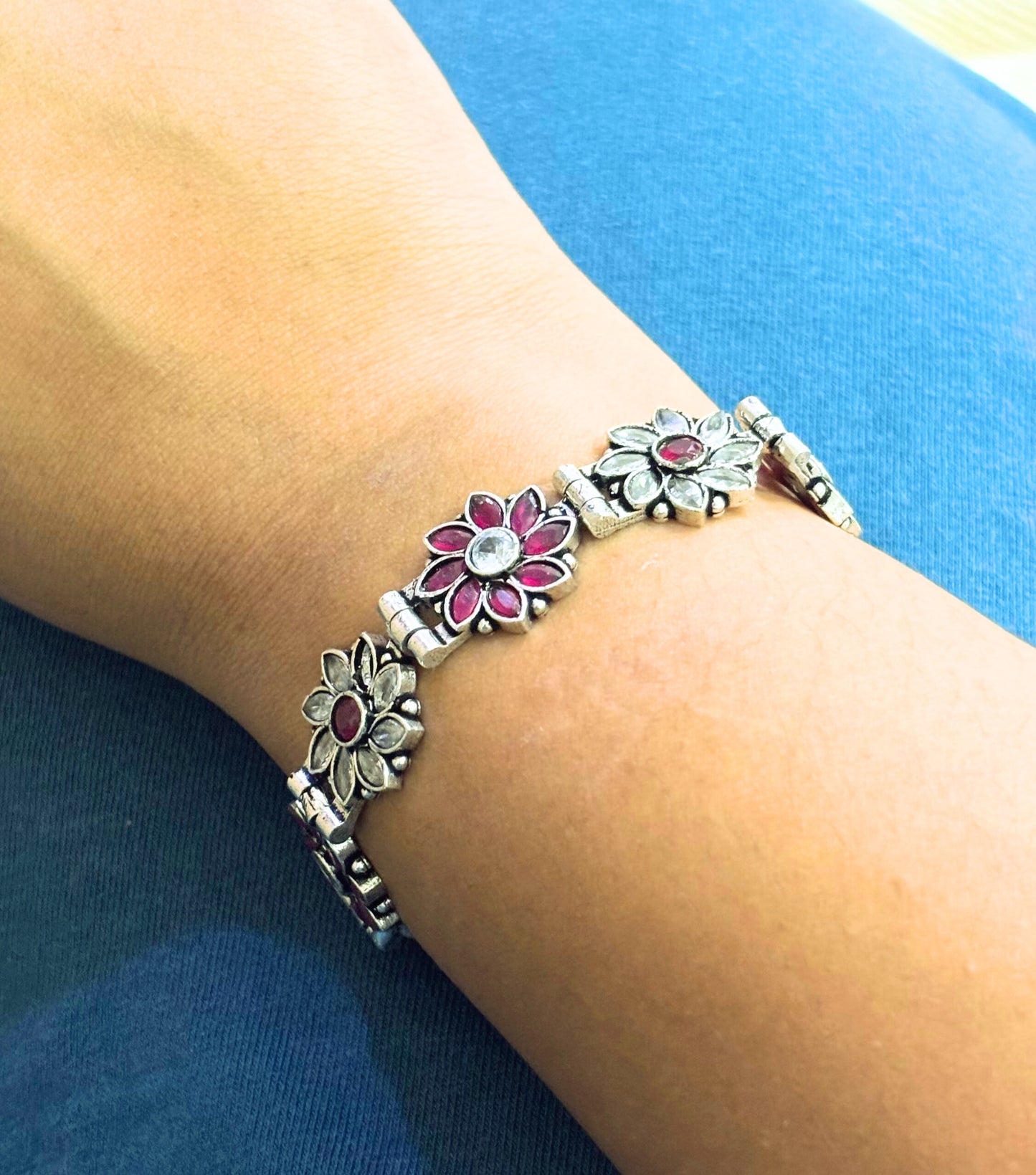 Floral Charm Bracelets