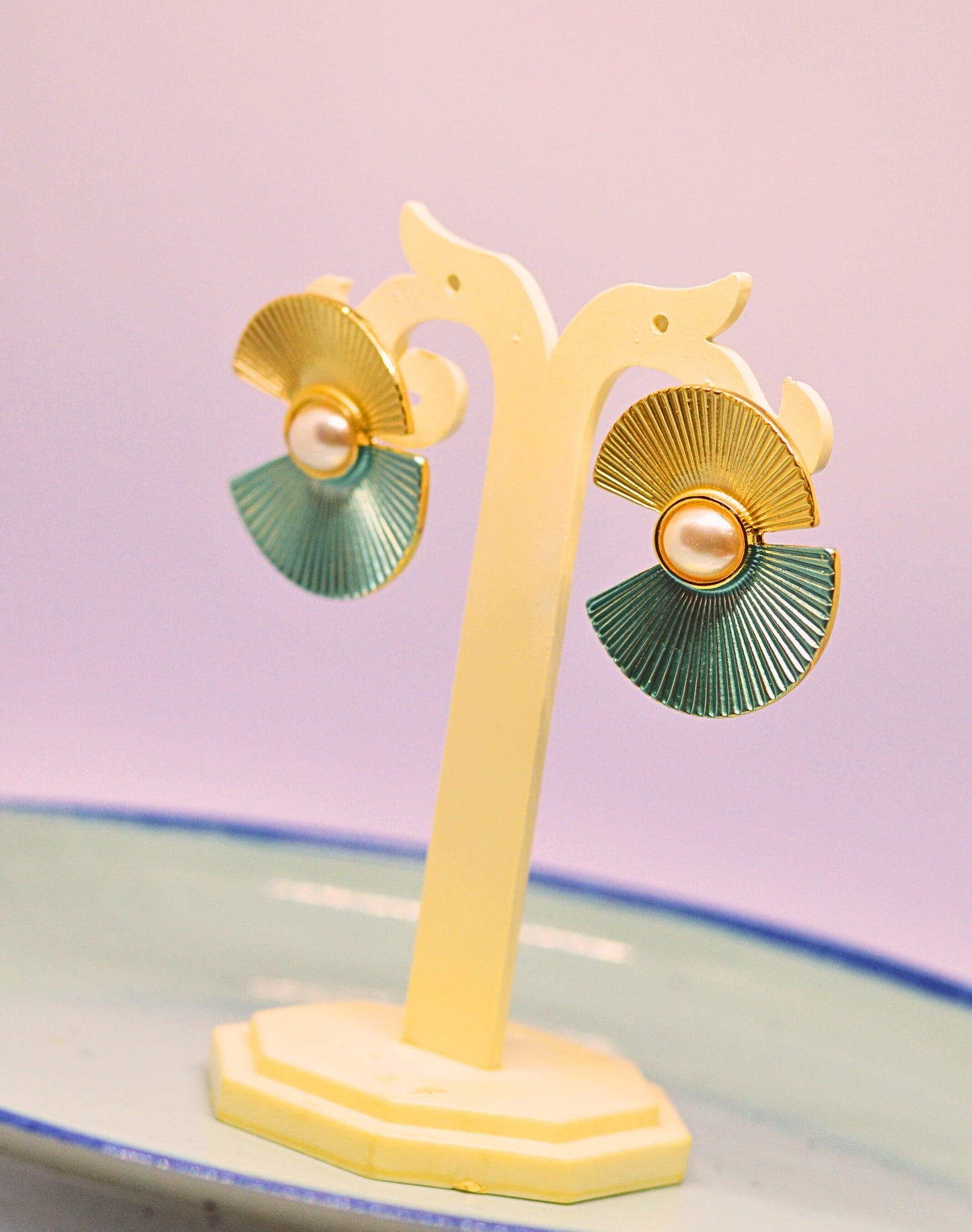 Imported shell design Earrings
