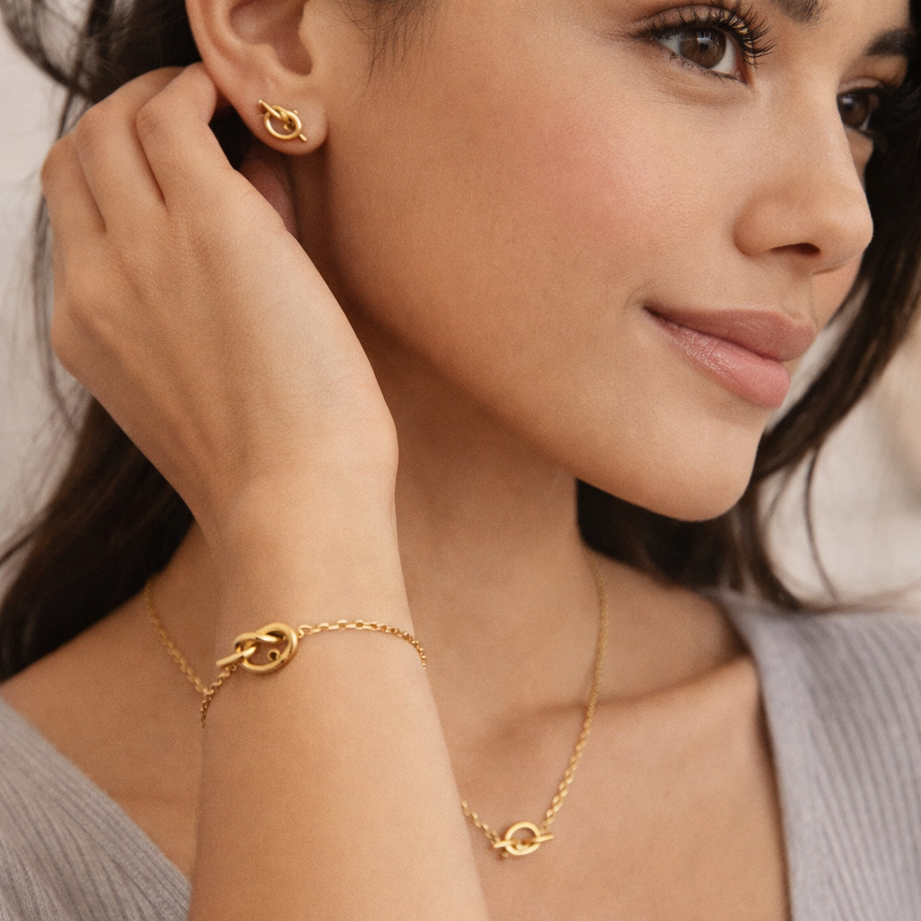 Eternal Link Stainless Steel Jewelry Set