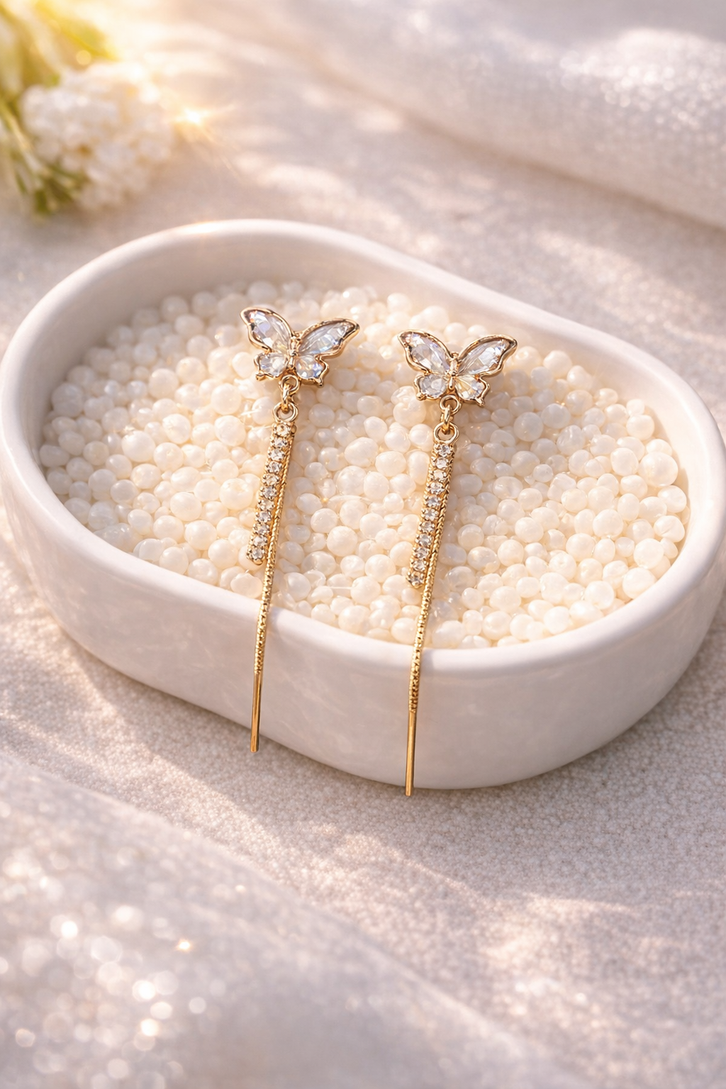 Stylish long earring