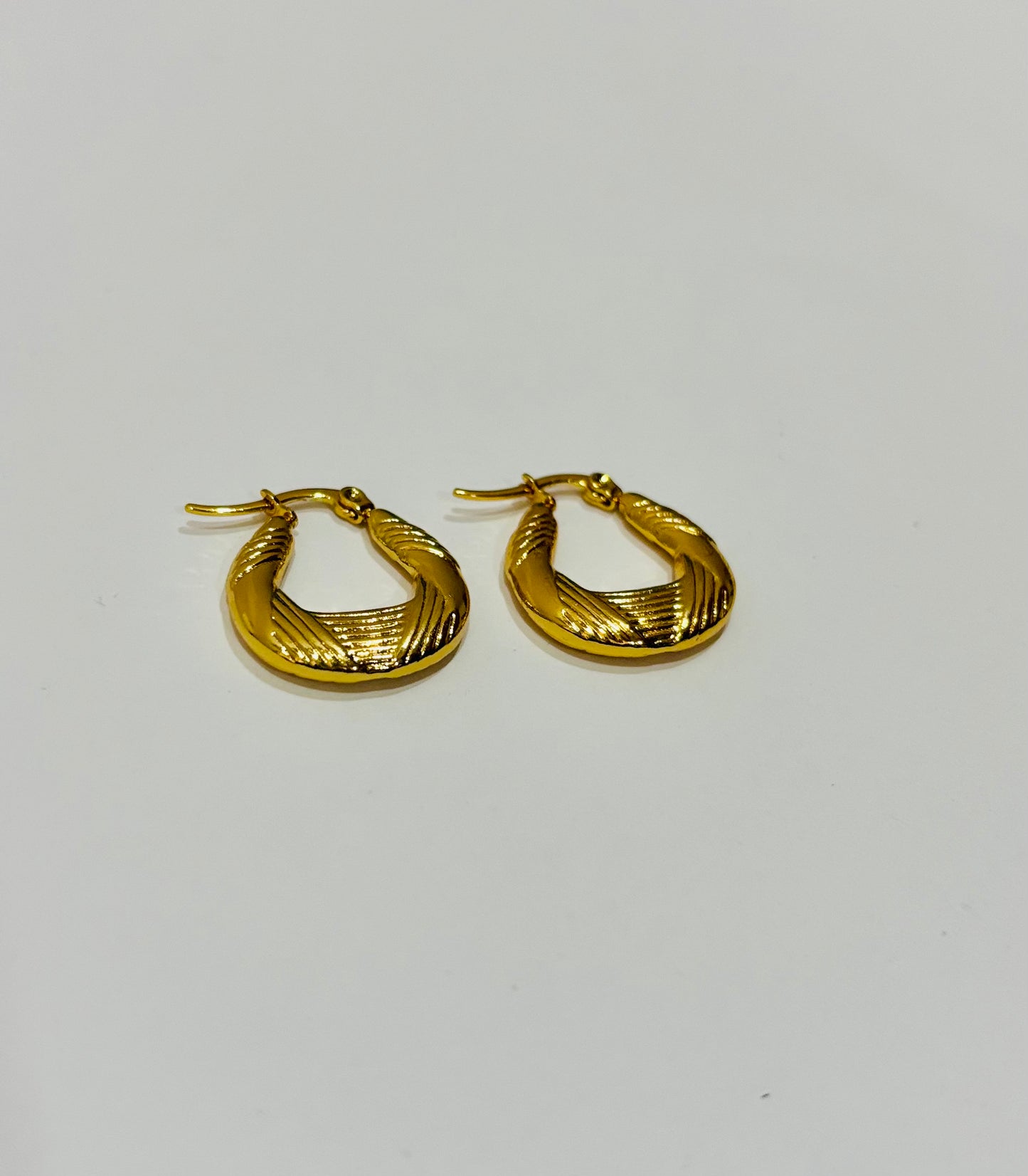 Hoop earrings