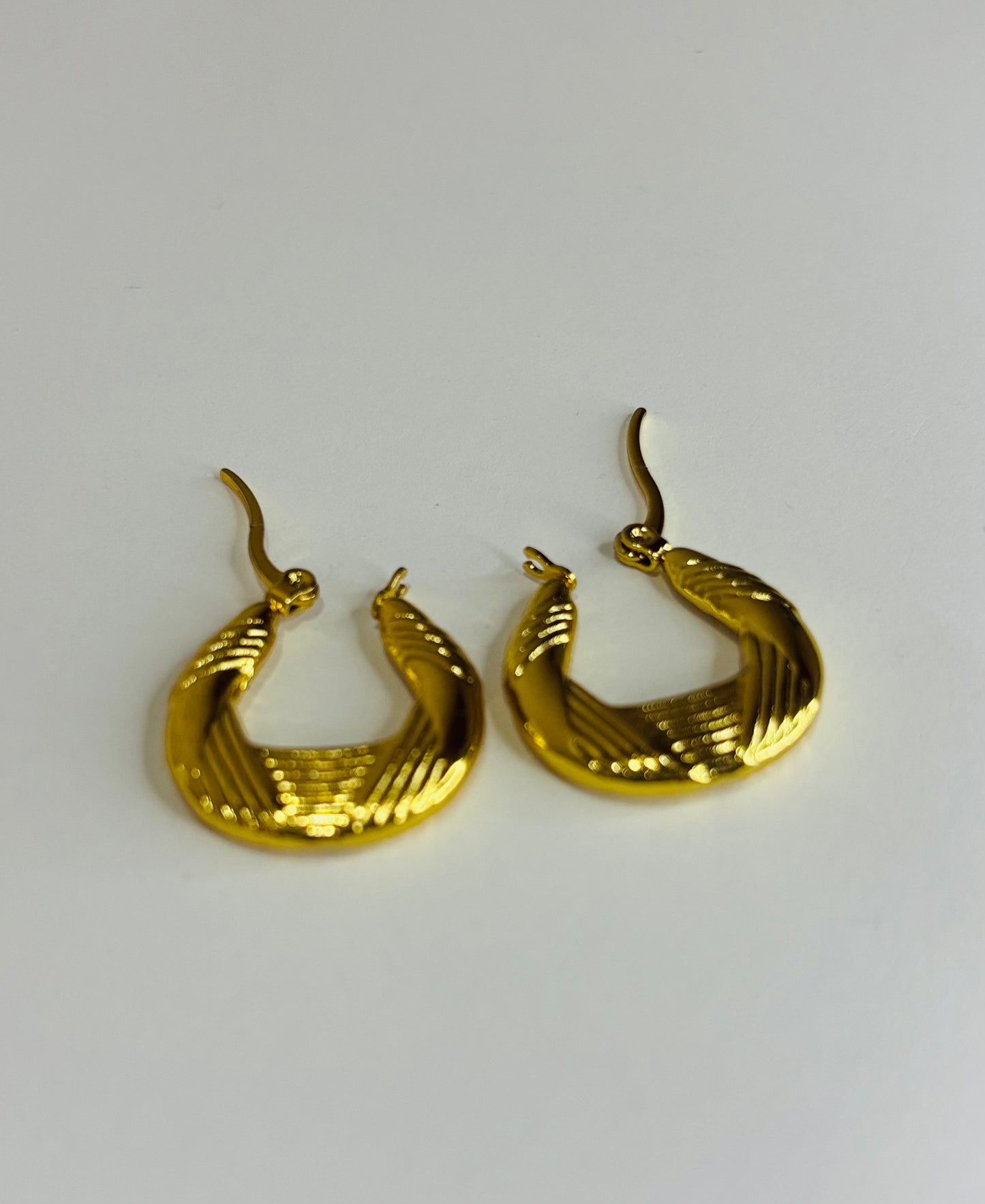 Hoop earrings