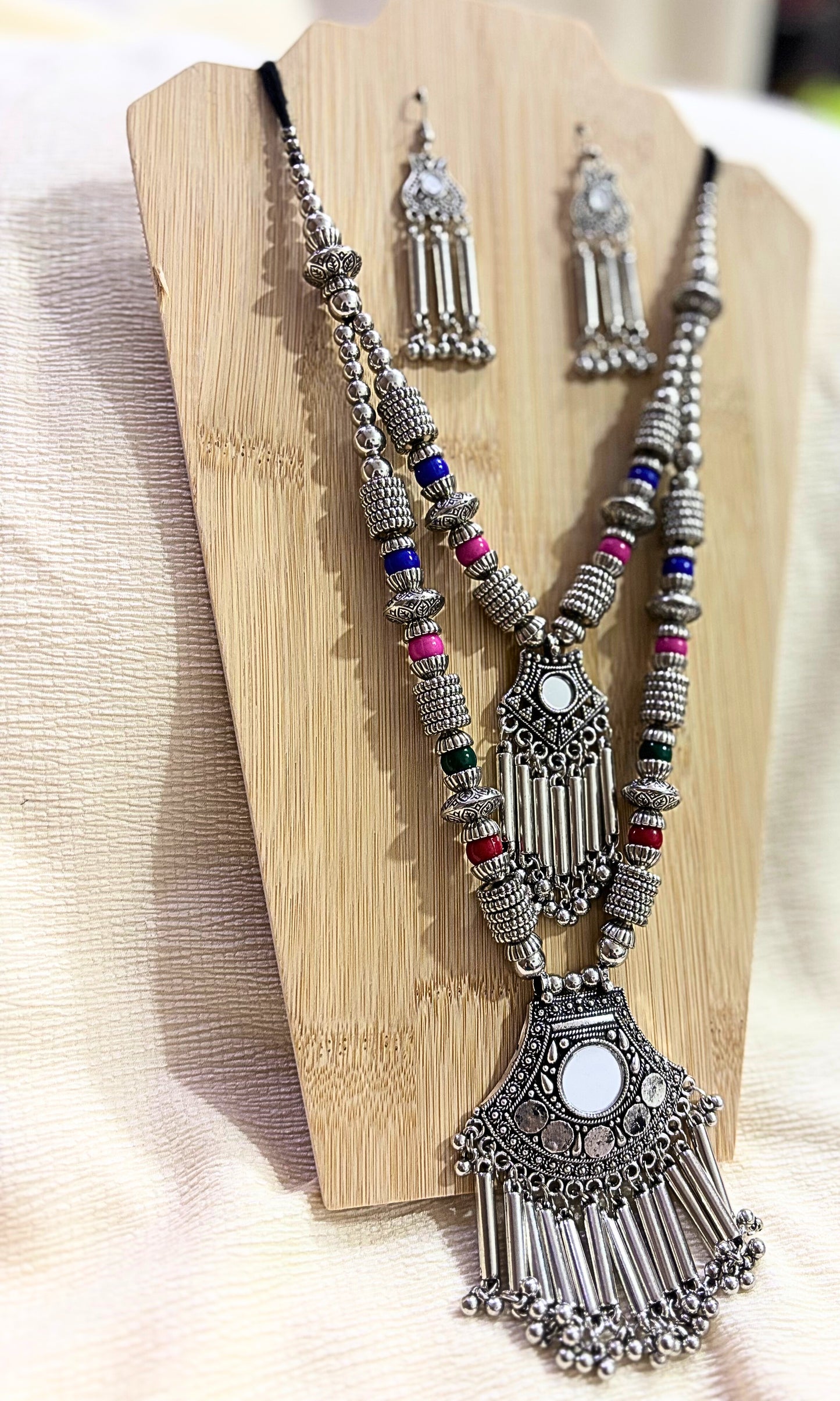 Boho Royalty Oxidised Set