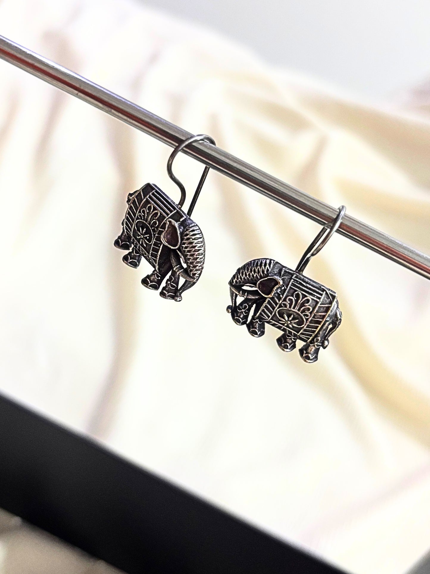 Timeless Maharaja Elephant Earrings