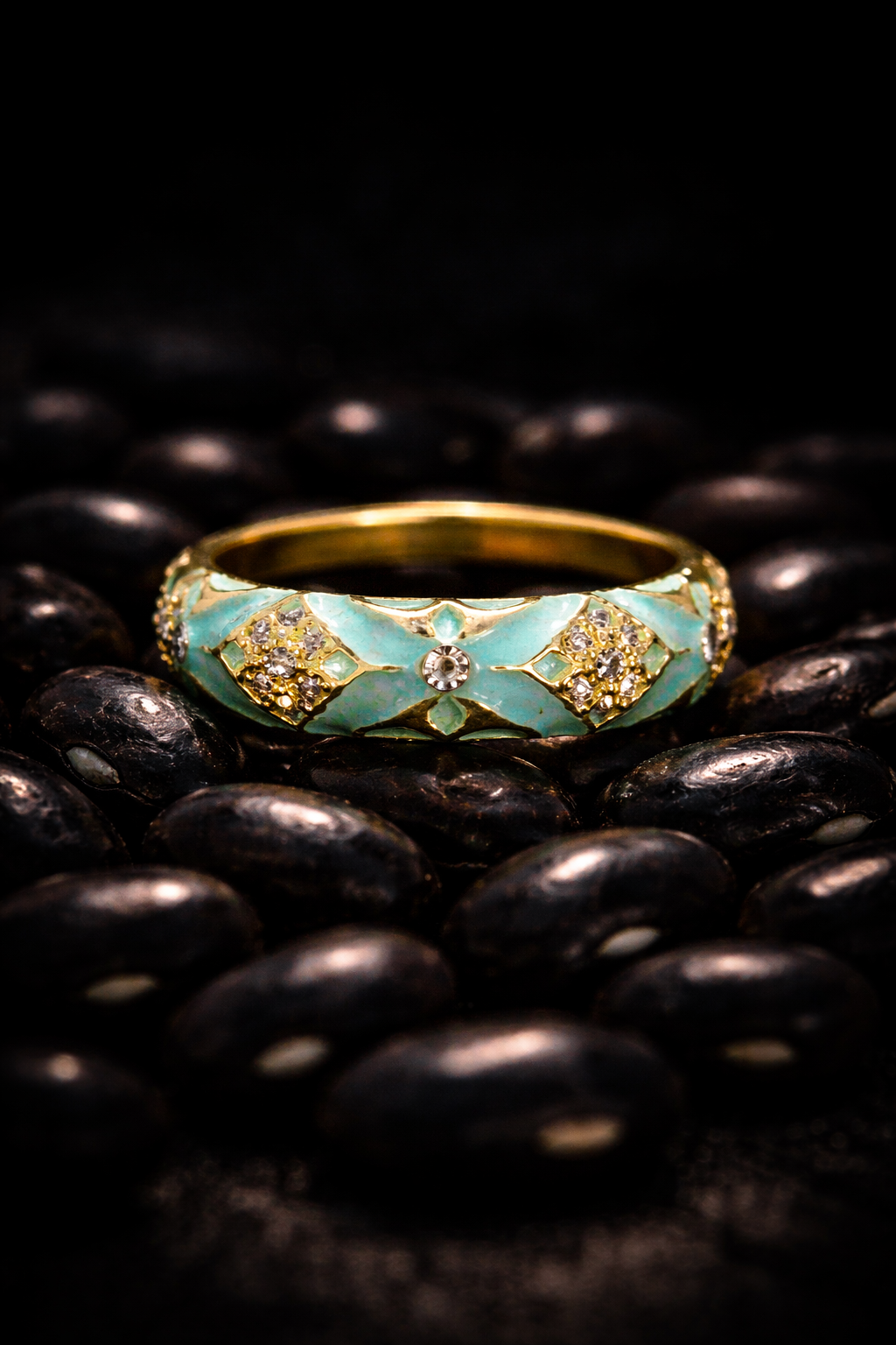 Imperial Enamel Luxe Band Ring