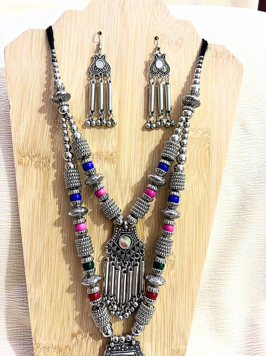 Boho Royalty Oxidised Set