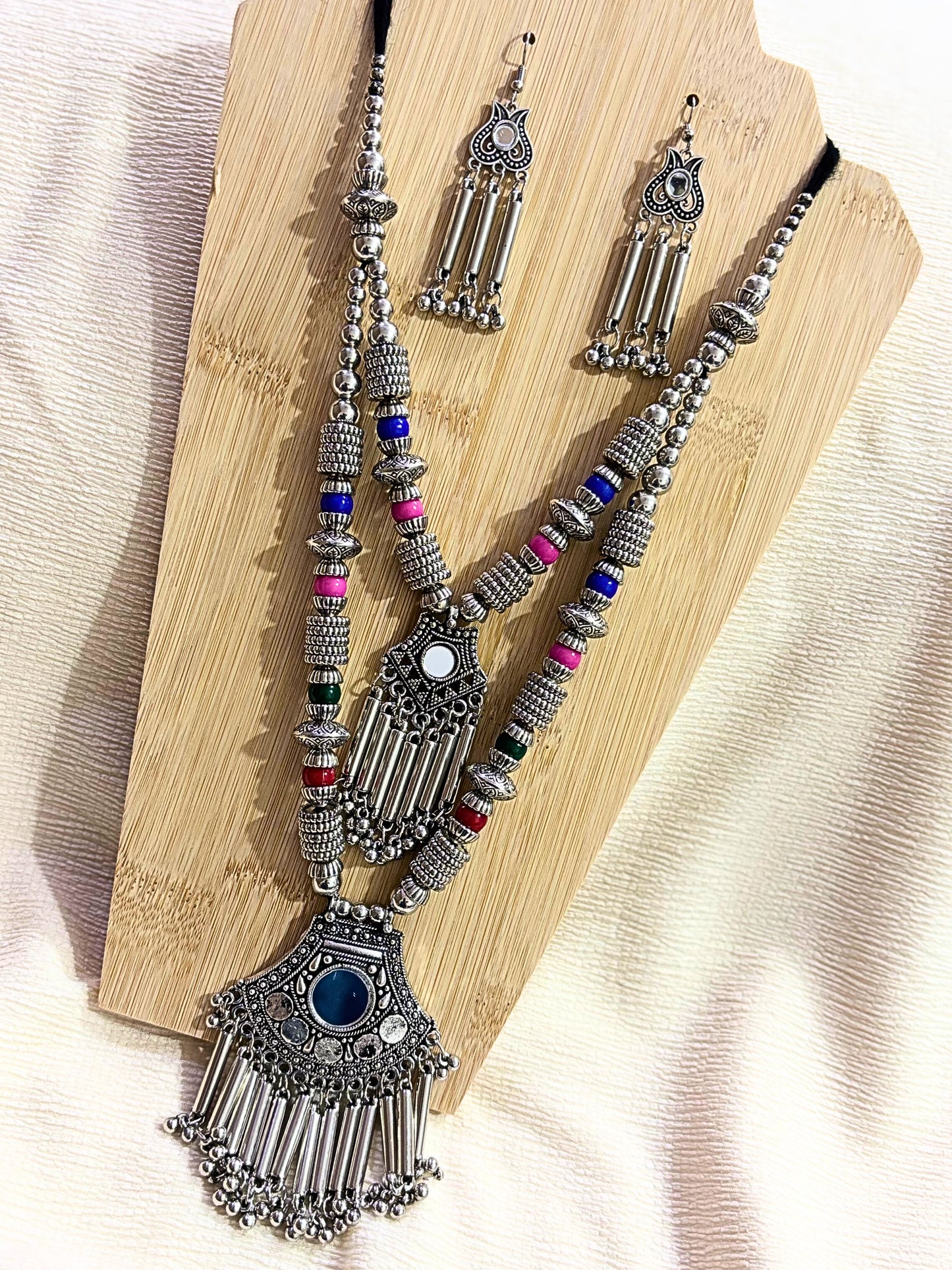 Boho Royalty Oxidised Set