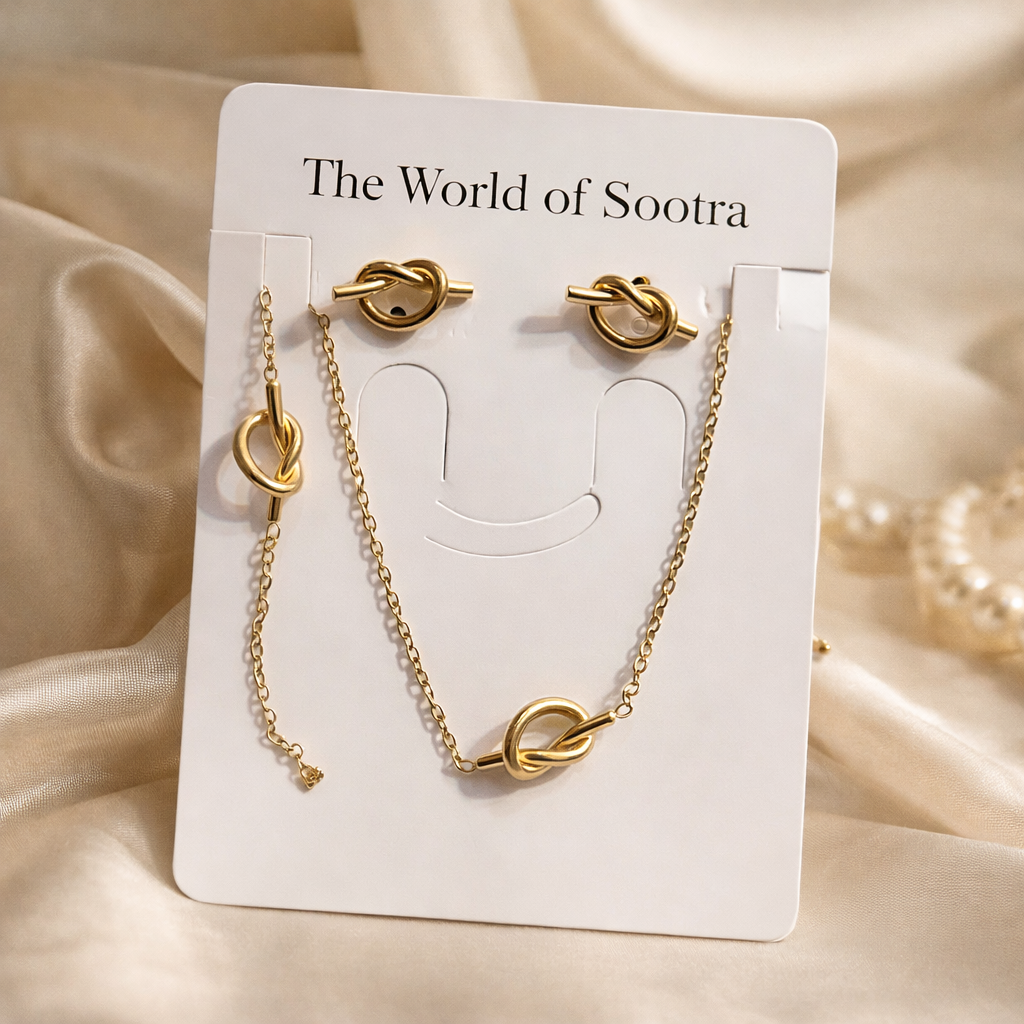 Eternal Link Stainless Steel Jewelry Set