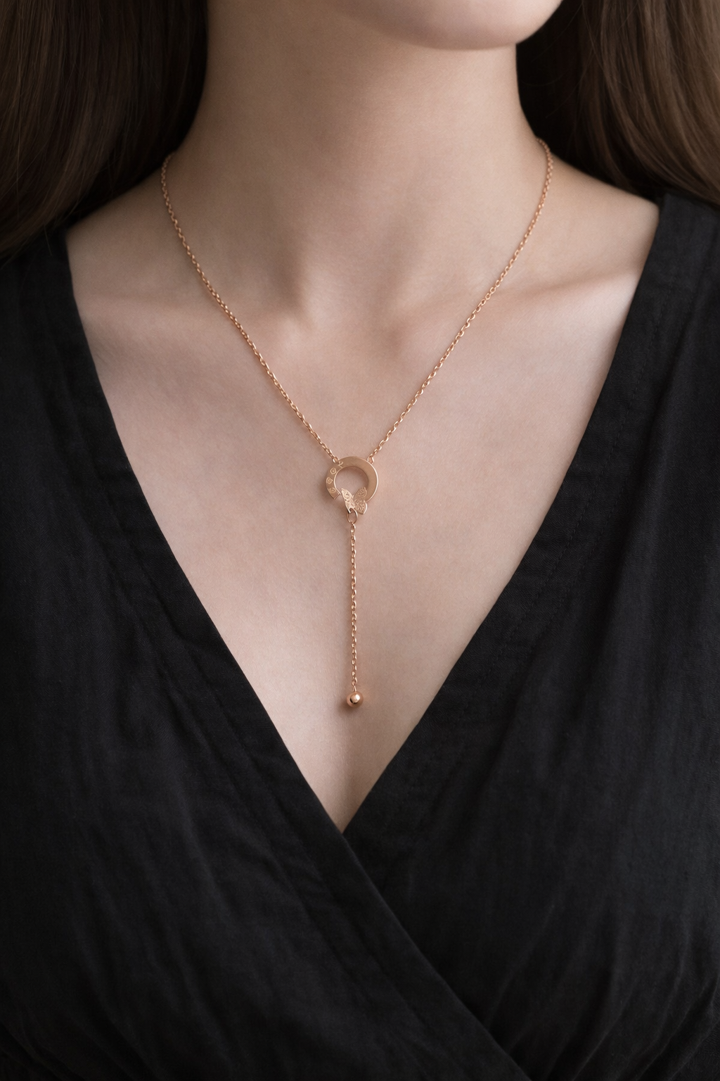 Serene Circle Necklace