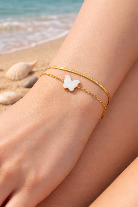 Charm Double-Layer Bracelet