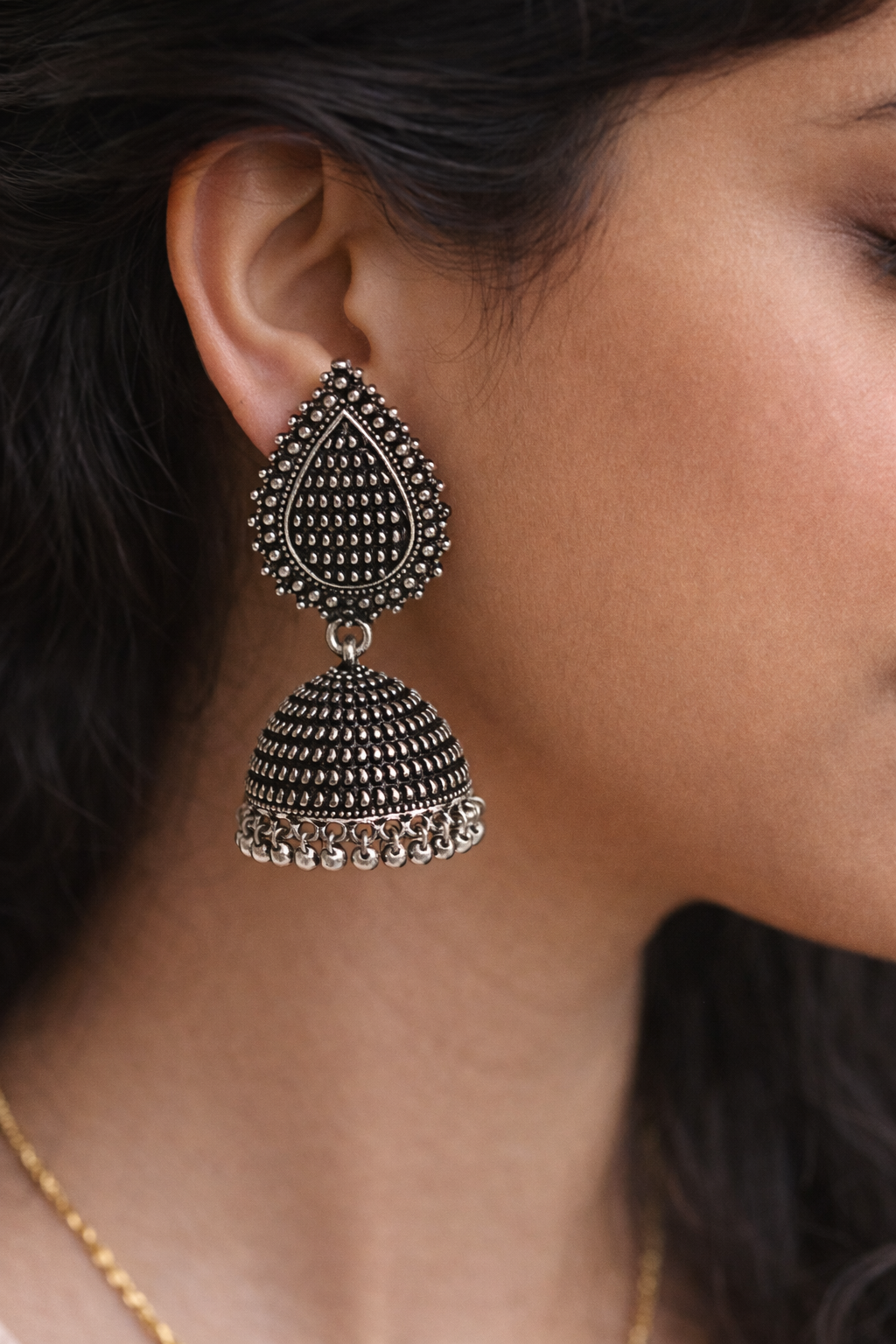 Timeless Jhumka Charm Earrings