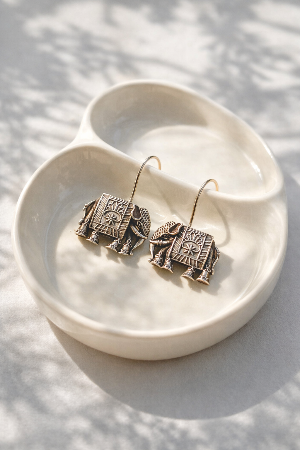 Timeless Maharaja Elephant Earrings