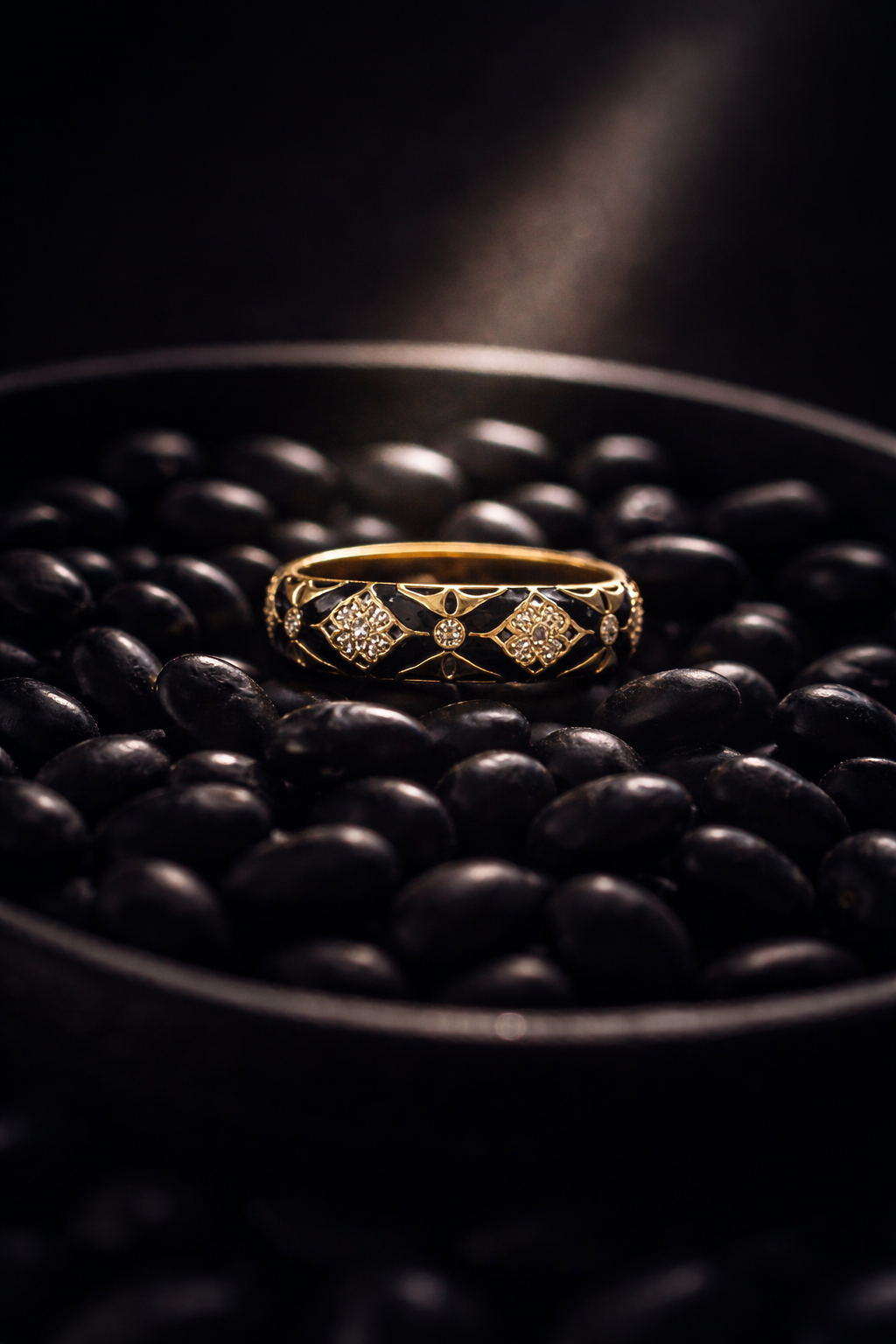 Imperial Enamel Luxe Band Ring