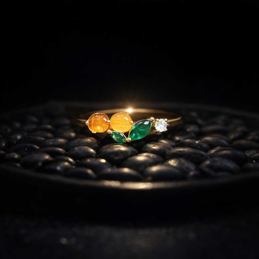 Citrus Bloom Cherry Ring