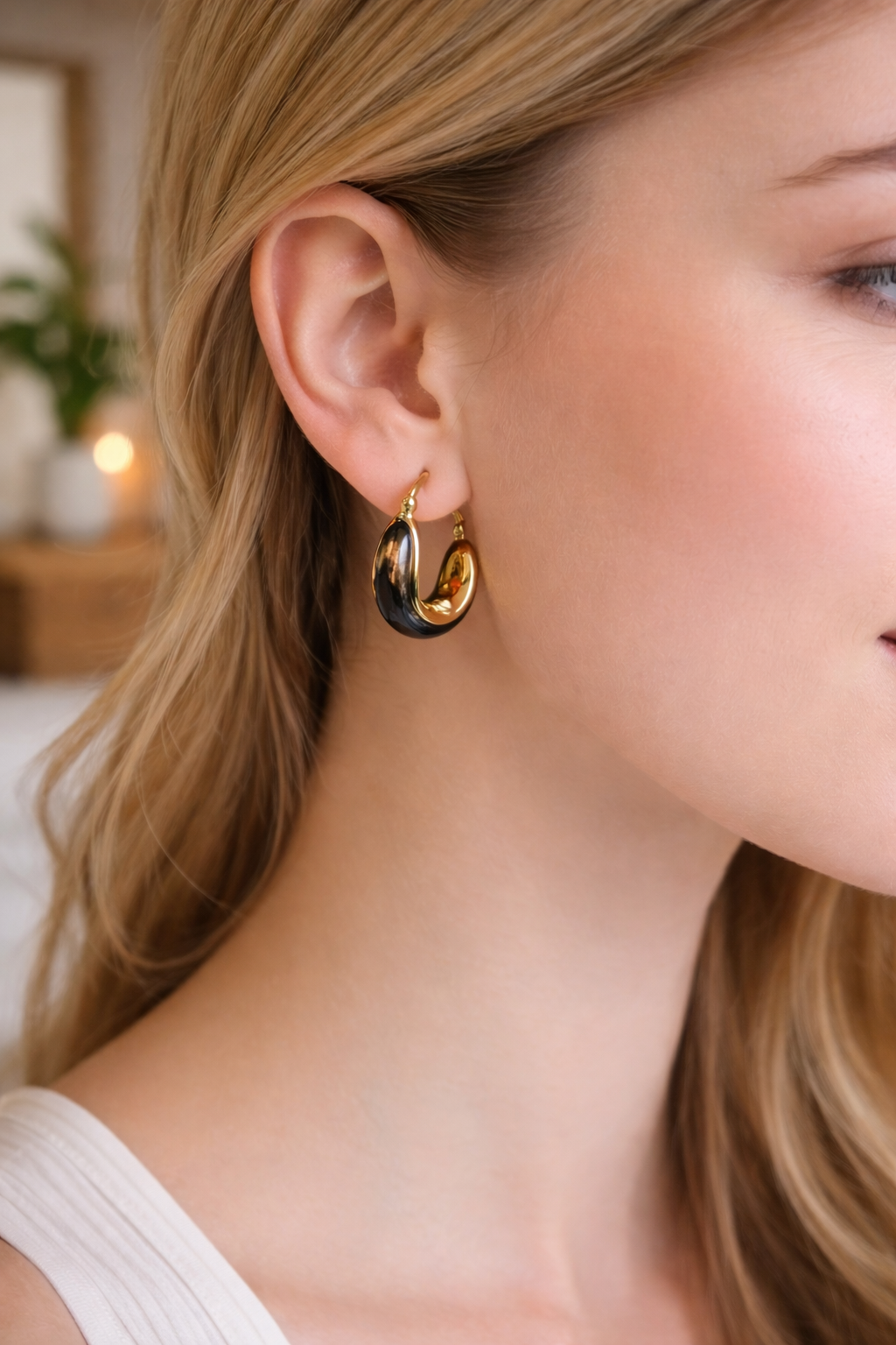 Midnight & Honey Hoops