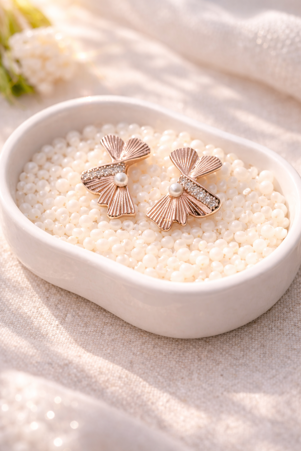Stylish stud earrings for office wear