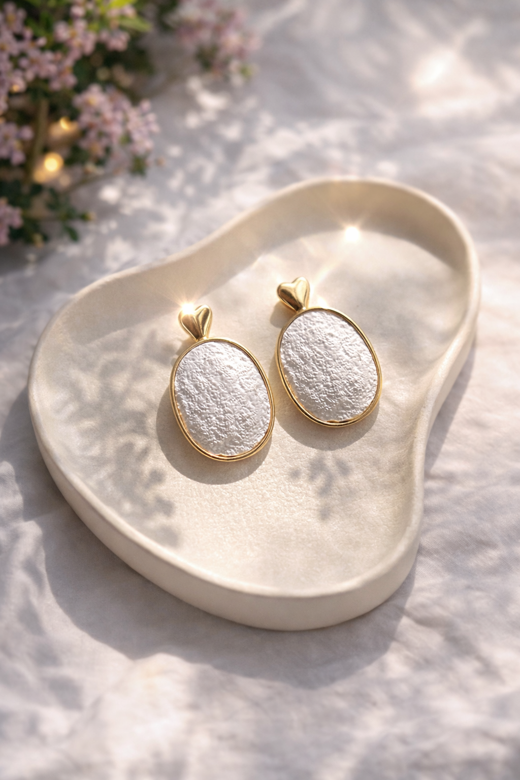 Latest stone fashion earrings
