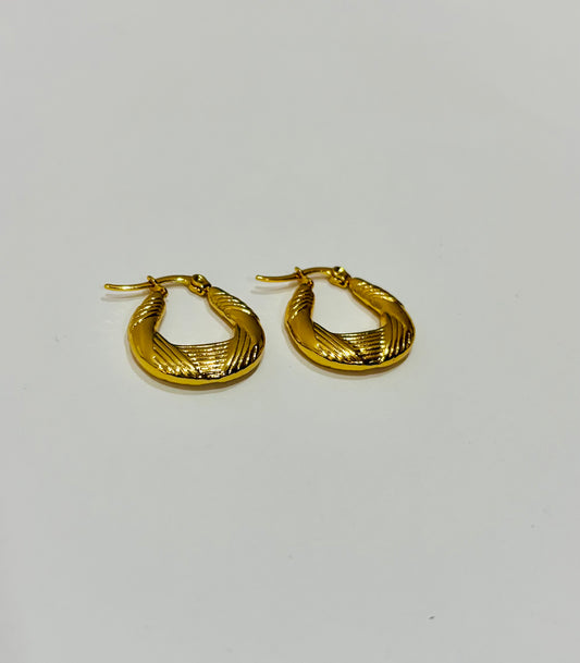 Hoop earrings