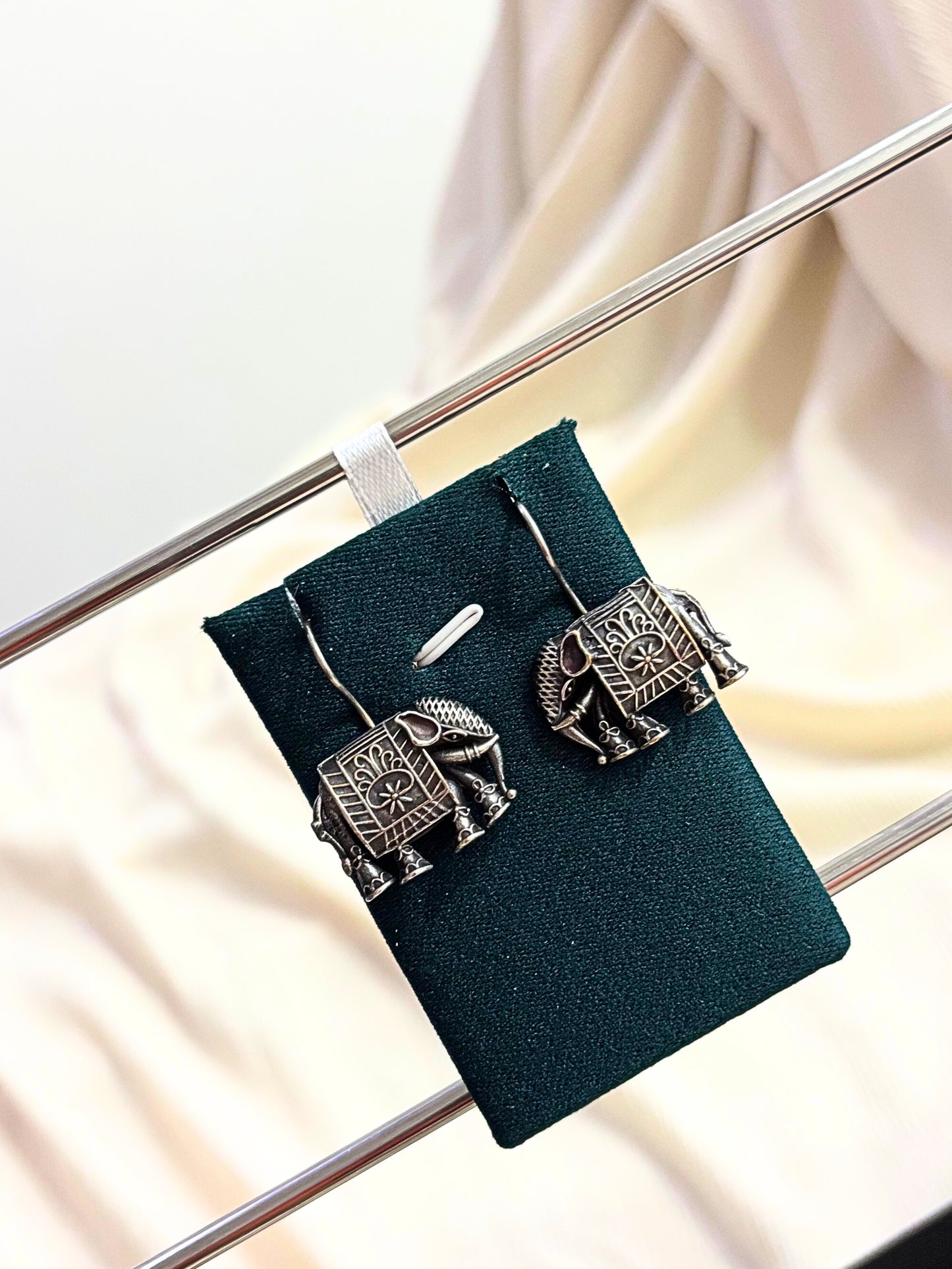 Timeless Maharaja Elephant Earrings